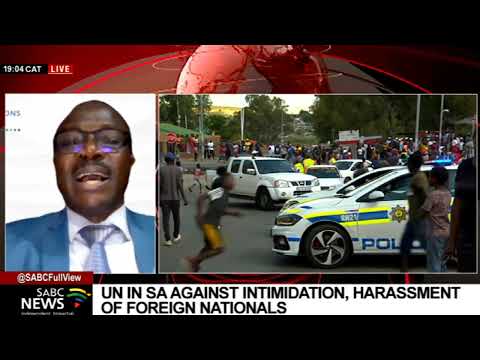  Attacks on foreign nationals in SA 'deeply worrisome and unfortunate': UN's Ayodele Odusola