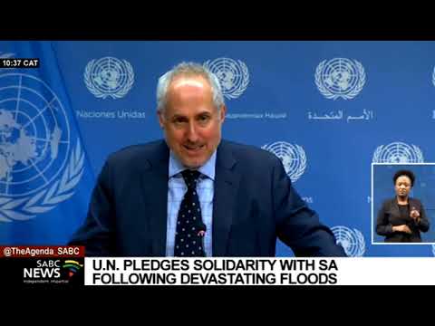 UN Secretary-General Antonio Guterres pledges solidarity with SA amid devastating floods