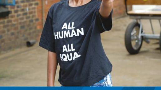 Karabo Precious Khoele, youth participant at the Kitso event in remembrance of victims and survivors of the 1960 Sharpeville massacre, in South Africa. © OHCHR